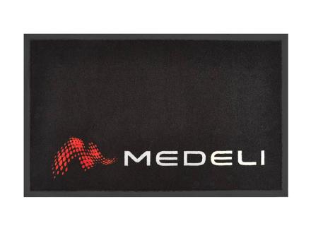 Medeli promotional mat black with logo
